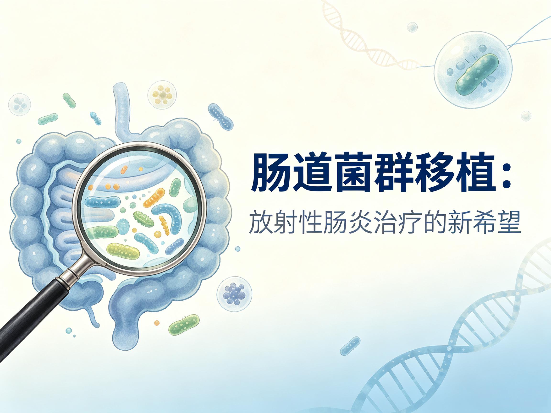 安徽省|第3期 肠道菌群移植：放射性肠炎治疗的新希望